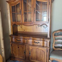Hutch And Dining Table