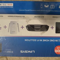 Linksys modem wireless router and extender