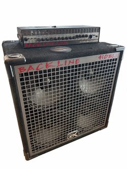Gallien-Krueger Backline 250 Bass Amp + BLX 410 Cabinet
