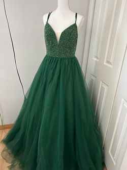 New camile la vie beaded, quinceañera  ball gown dress.