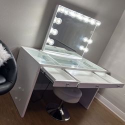 Impressions Vanity With Stool $500