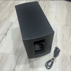 Bose CineMate 1SR Subwoofer Black Home Theater Speaker 329009 Tested Works