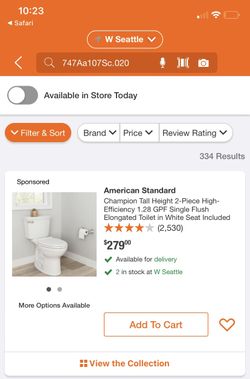 American standard Champion Toilet BRAND NEW IN BOX
