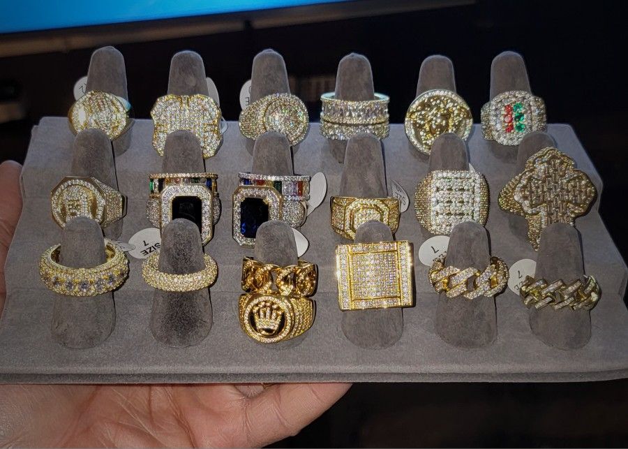 New Rings Gold Plated Doesn't Loses Color
