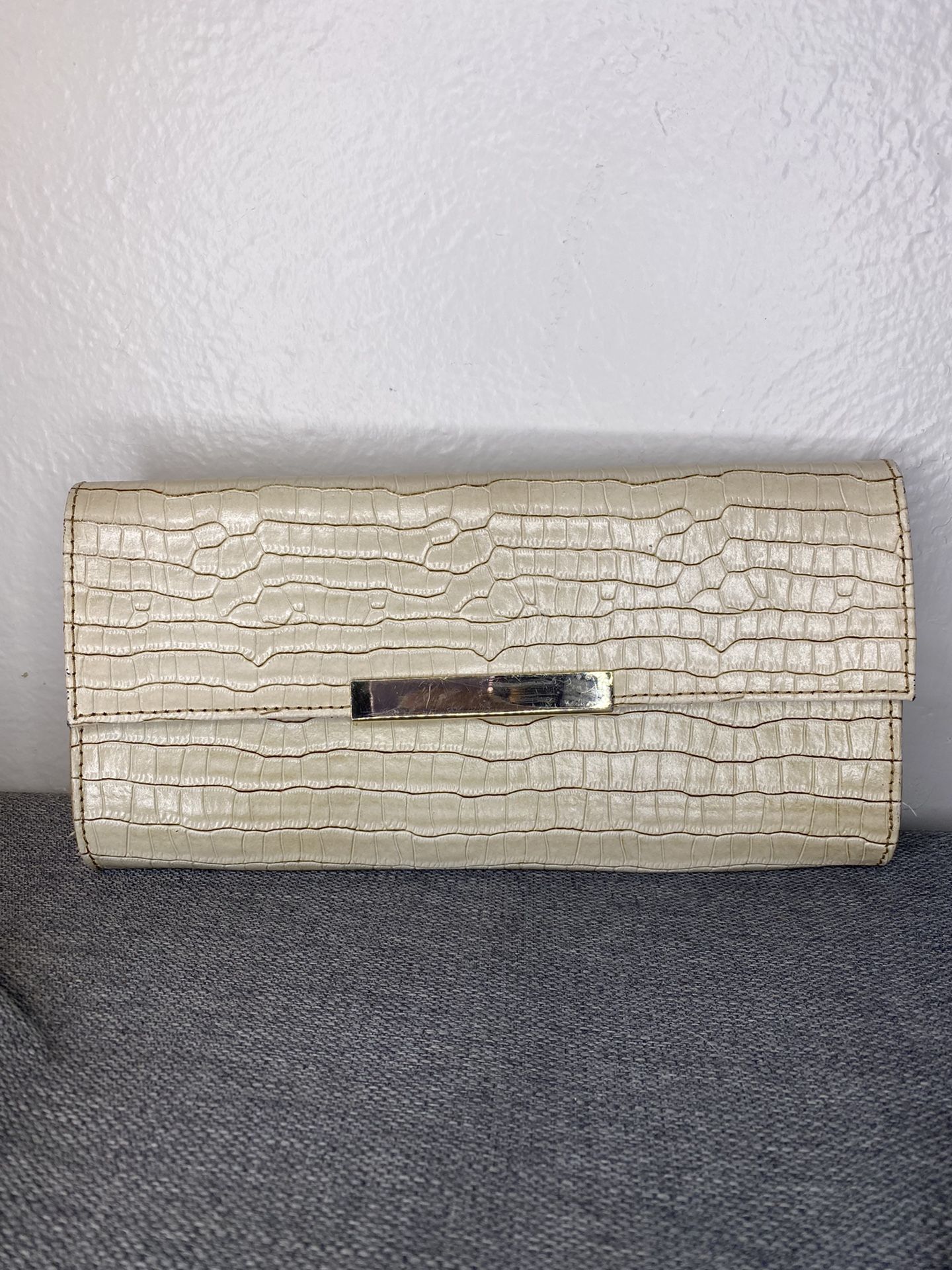 Banana Republic Leather Clutch 