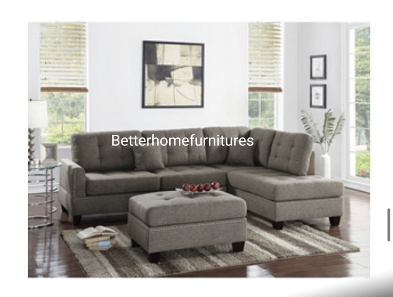 Brand new sectionals sofas couches in box// Home delivery available🏠// Finance available $49 down. ‼️LOWEST PRICES‼️