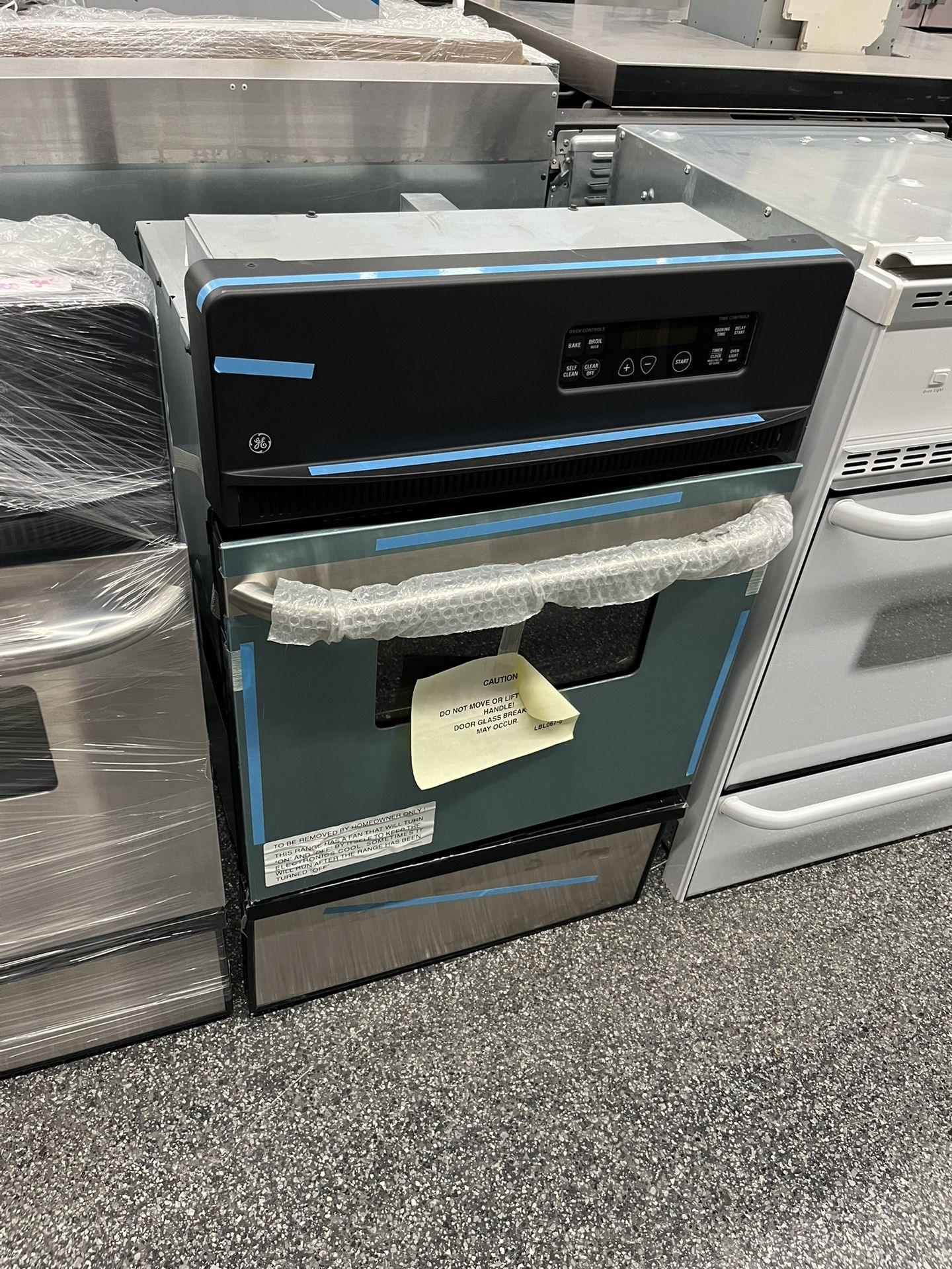 GE Stainless Steel 24” Gas Wall Oven Open Box