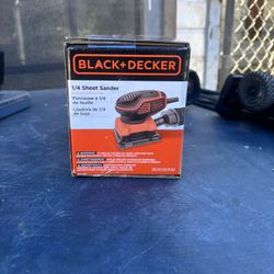 Black + Decker 2 Amp Variable Speed Sheet Sander With Dust Management 