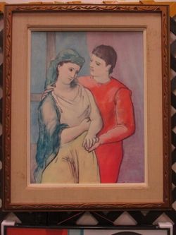 “The Lovers” by Pablo Picasso -Rare Print
