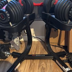 Bowflex SelectTech Adjustable Dumbbells + Stand (552 Set)