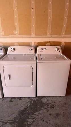 Washing machine and dryer set works perfectly in excellent conditions💦🔥