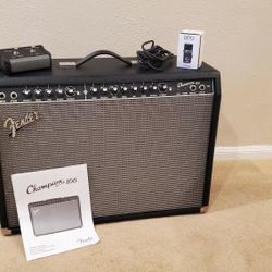 Fender Champion 100 – 100 Watt Electric Guitar Amp & Accessories

