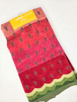 Celebrate Together Watermelon Kitchen Hand Towel Summer Fruit New