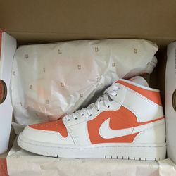 Jordan 1 Mid “Orange Citrus” (W)-8