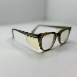 Vintage Safety Glasses With Side Shields
