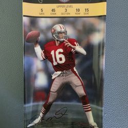 Joe Montana Collector Plates