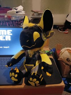 Yellow protogen plushie make offer