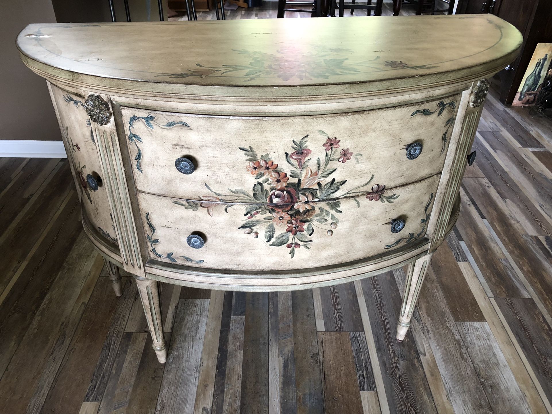 Demi Lune Hall Table
