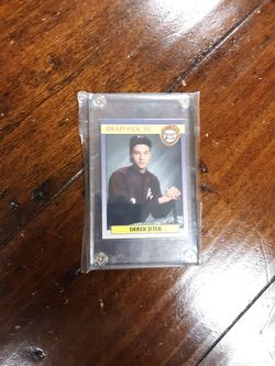 Promo card front row 1992 Derek Jeter! Very rare to get!