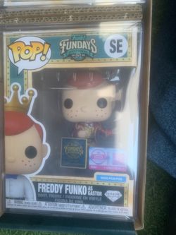 2026 Funko Fundays Exclusive SDCC Freddy Funko Diamond Collection Gaston LE 1000