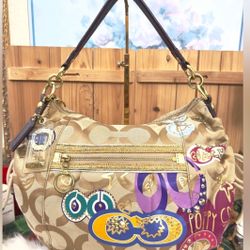 Coach Poppy Handbag Authentic 