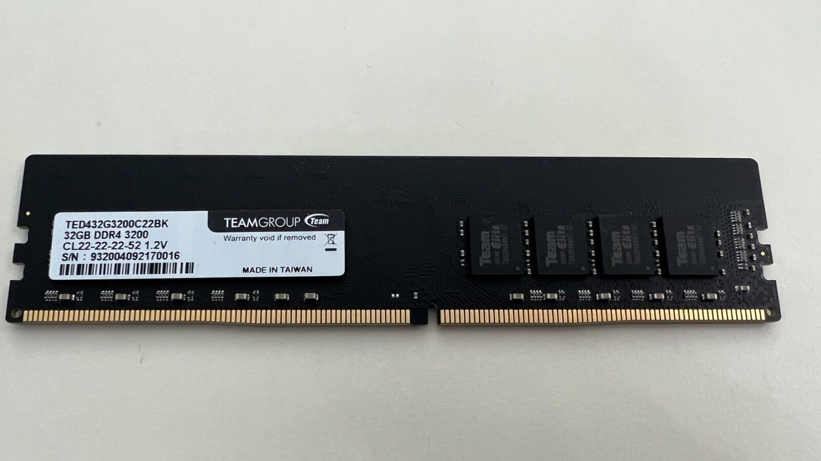 32GB DDR4 RAM 3200