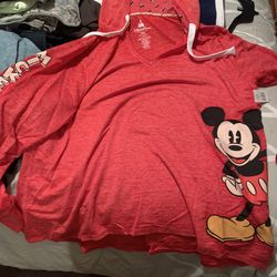 NEW DISNEY MICKEY MOUSE HOODIE XXL