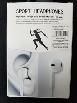 Sport headphones bluetooth