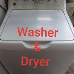 G E Washer&Dryer Match Set