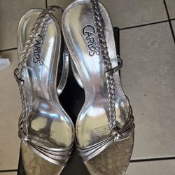 CUTE CARLOS SANTANA HEELS SIZE 7 