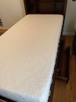 Twin bed with mattress for sale $200