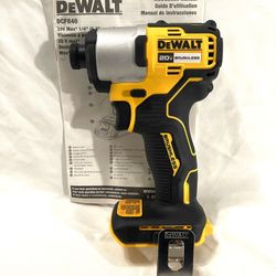 Brand New Dewalt 20V Brushless Impact Driver. Retails For $139 For This Model