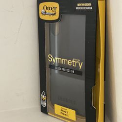 OtterBox Symmetry Series - Back cover for cell phone - polycarbonate, synthetic rubber - black - for Apple iPhone X Xs 