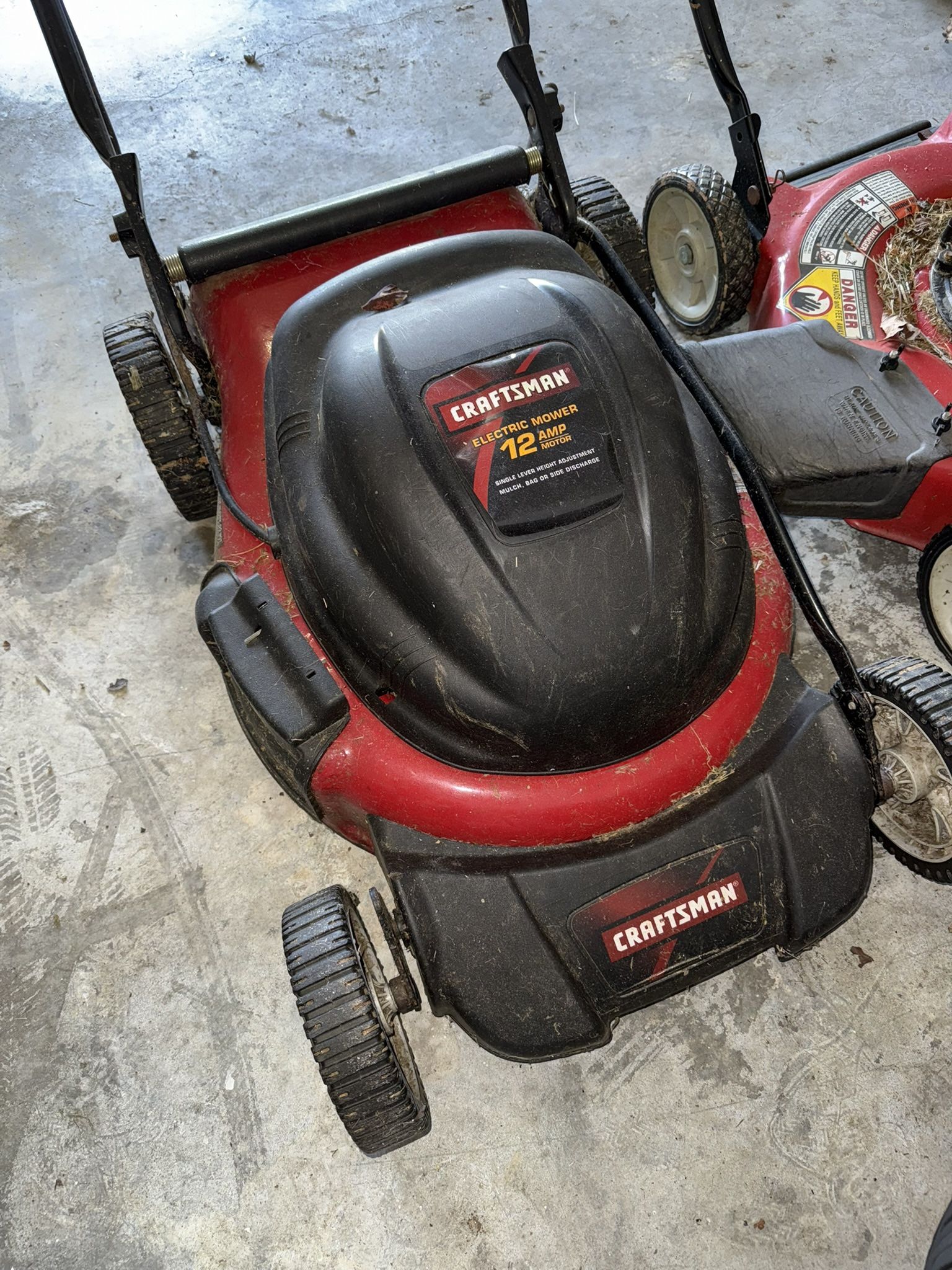 Craftsman 12 Amp Electric Lawn Mower