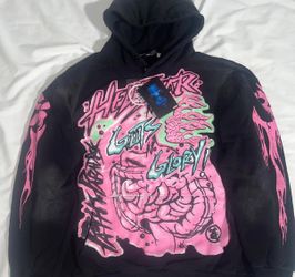 Hellstar black & pink  Hoodie sizes S/M/L/XL