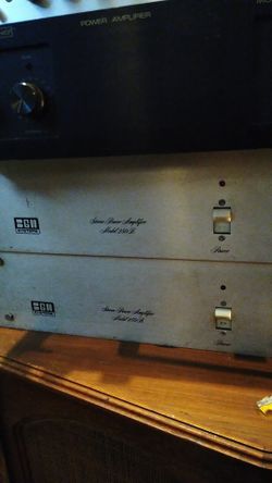 Bgw power amps