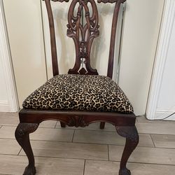 Chippendale Style Antique Chair 