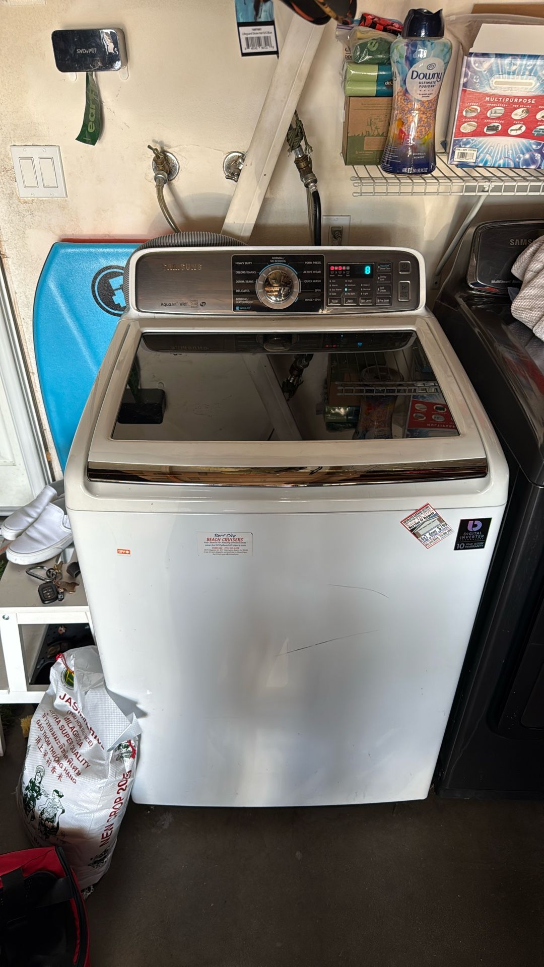 Samsung Washer And Electric Dryer /