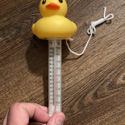 Floating Pool And Aquarium Yellow Duck Thermometer