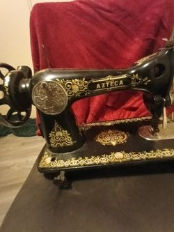 Azteca Antique Sewing Machine