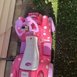 Disney Minnie Mouse Electric Ride-On Scooter 