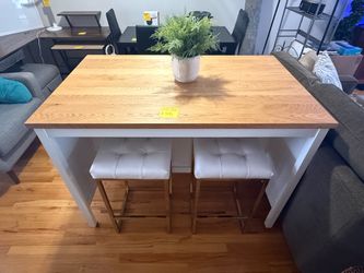 Butch block kitchen island