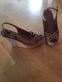 Women's Aldo wedge sandals size 7.5