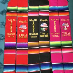 Embroidered Graduation Stole