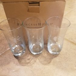 Princess house glass cups