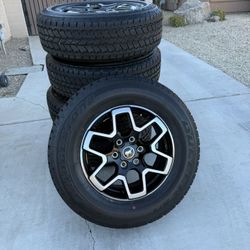 18” Bronco Tires/Wheels 