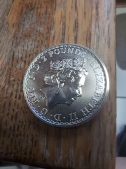 2023 Britainia 1 oz silver coin
