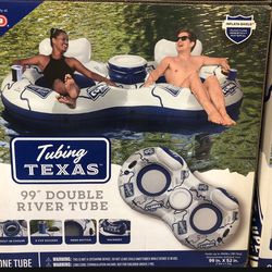 River Tube Two Seats With Cooler 