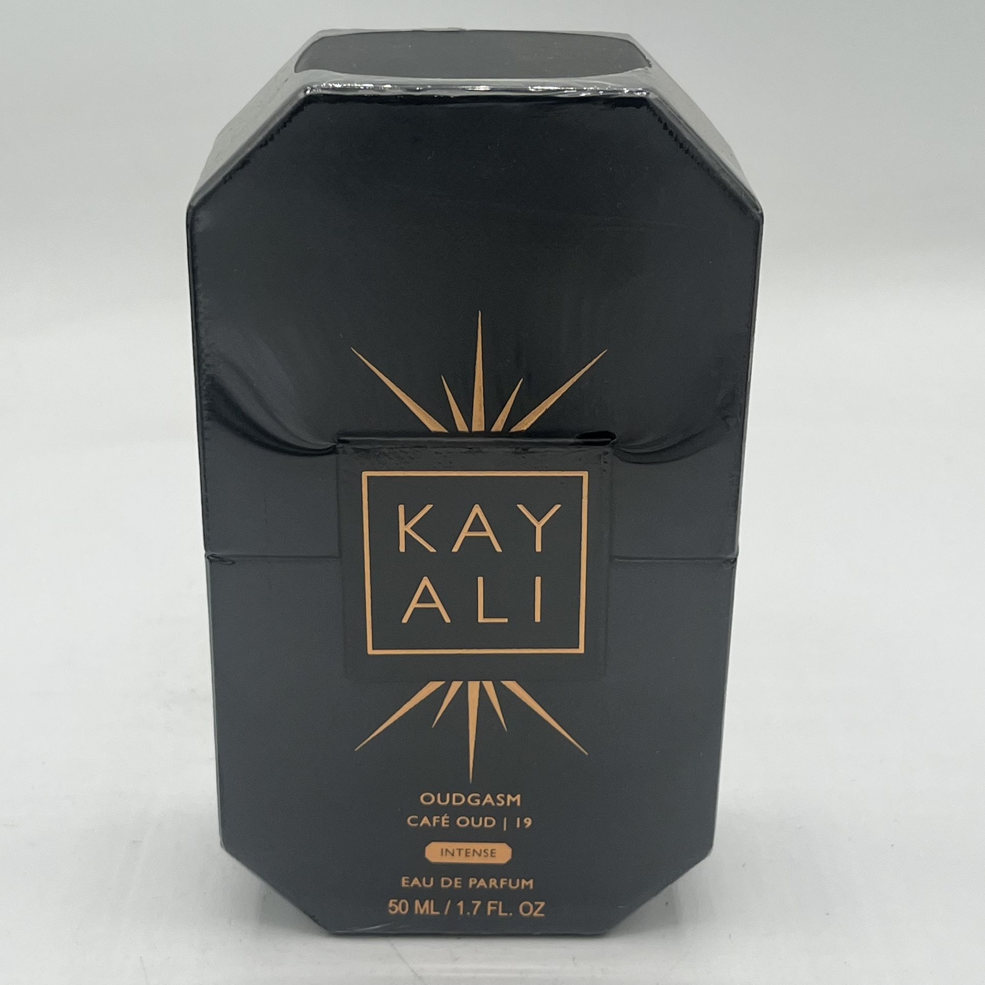 Huda Beauty Kayali Oudgasm Cafe Oud 19 1.7 oz 50 Ml New In Sealed Box Authentic.