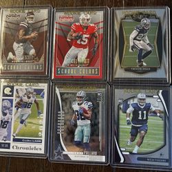 Dallas Cowboys Rookie 6 Card Lot